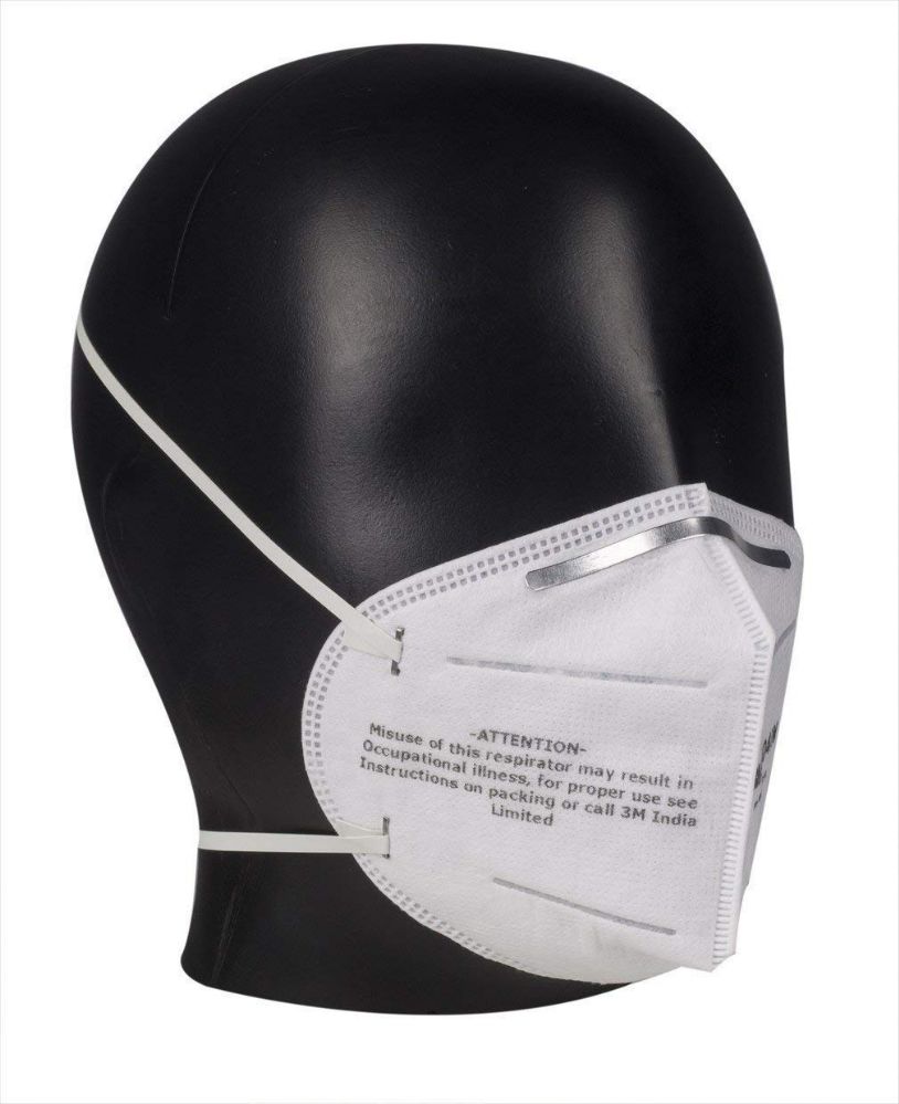 50 Units of N95 Folded Dust Mist Respirator Mask By 3m - PPE Mask - at ...