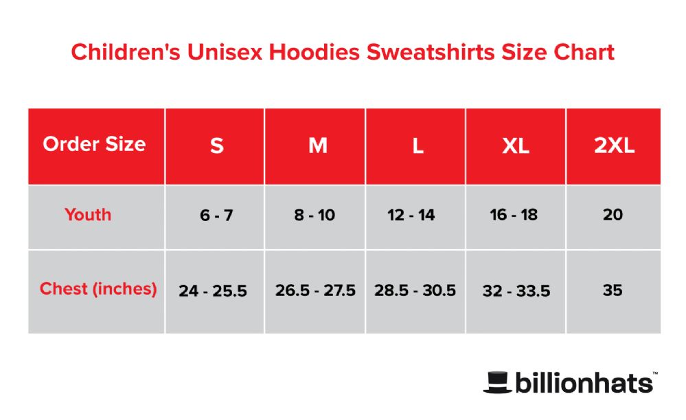 merch by amazon hoodie dimensions