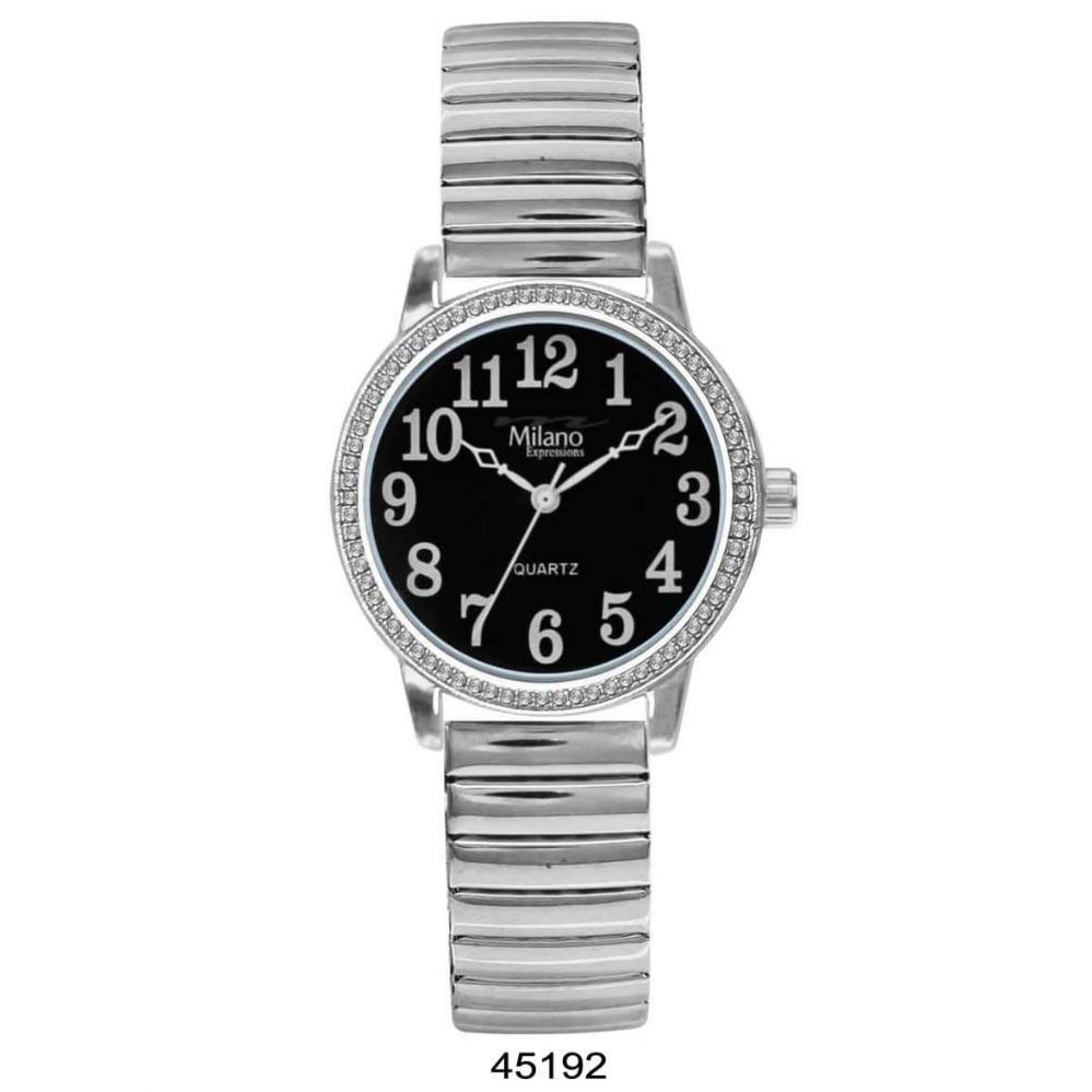12 Units of 35mm Milano Expressions Flex Band Watch - 45192-Asst ...