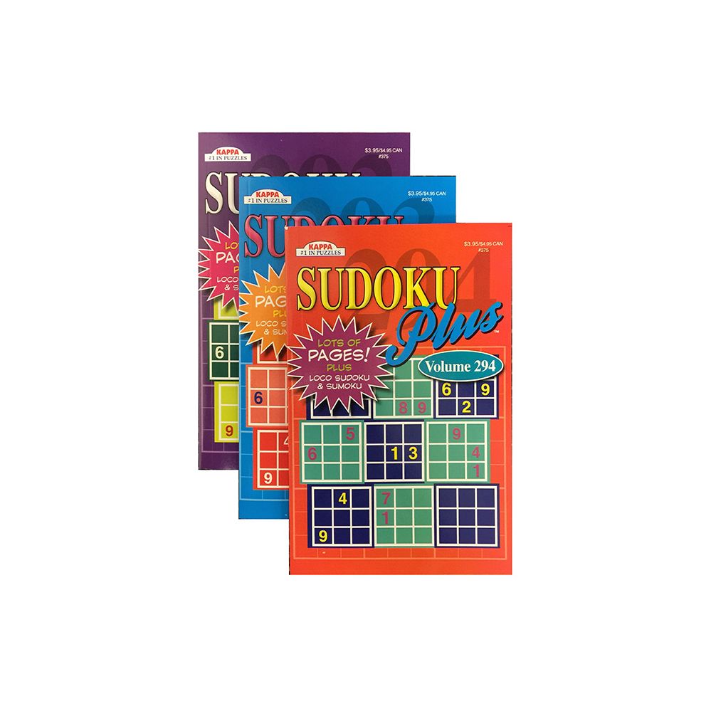 48 Units of KAPPA Sudoku Puzzles Book - Digest Size - at ...