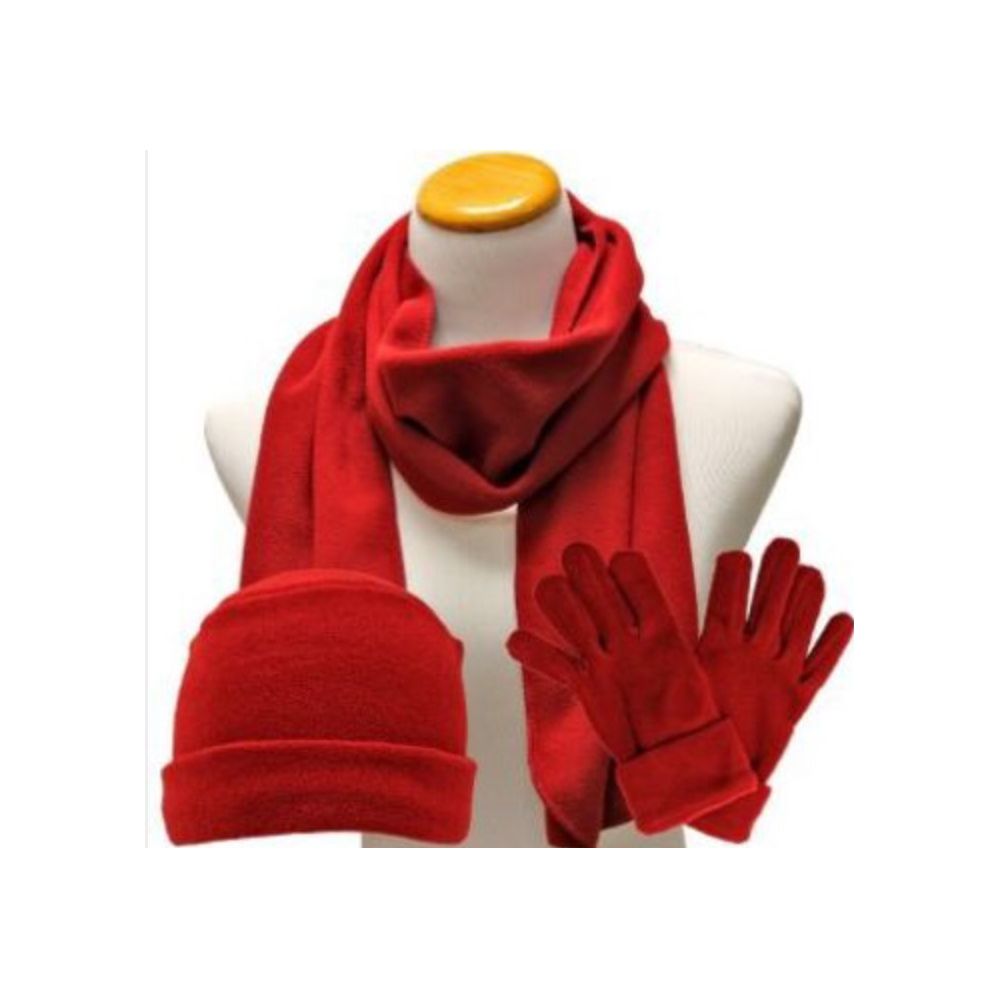 scarf and gloves