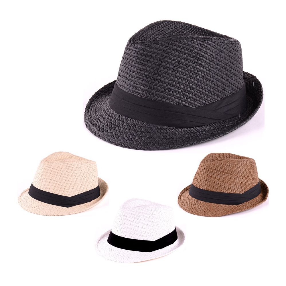 36 Units of Wholesale Fedora Fashion Hats - Fedoras, Driver Caps ...