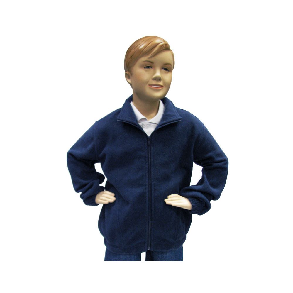 12 Units of Boys Full Zip Polar Fleece Jacket Size 6 Only - Boys ...