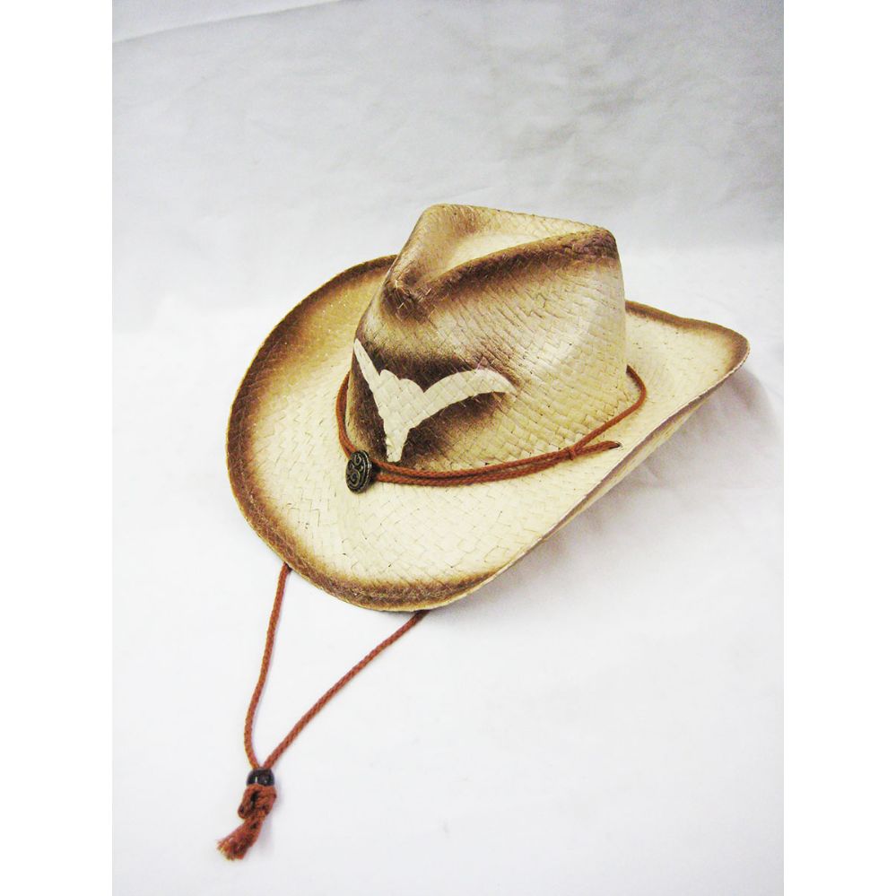 24 Units of Ladies Cowboy Hat Brown Sun Hats at