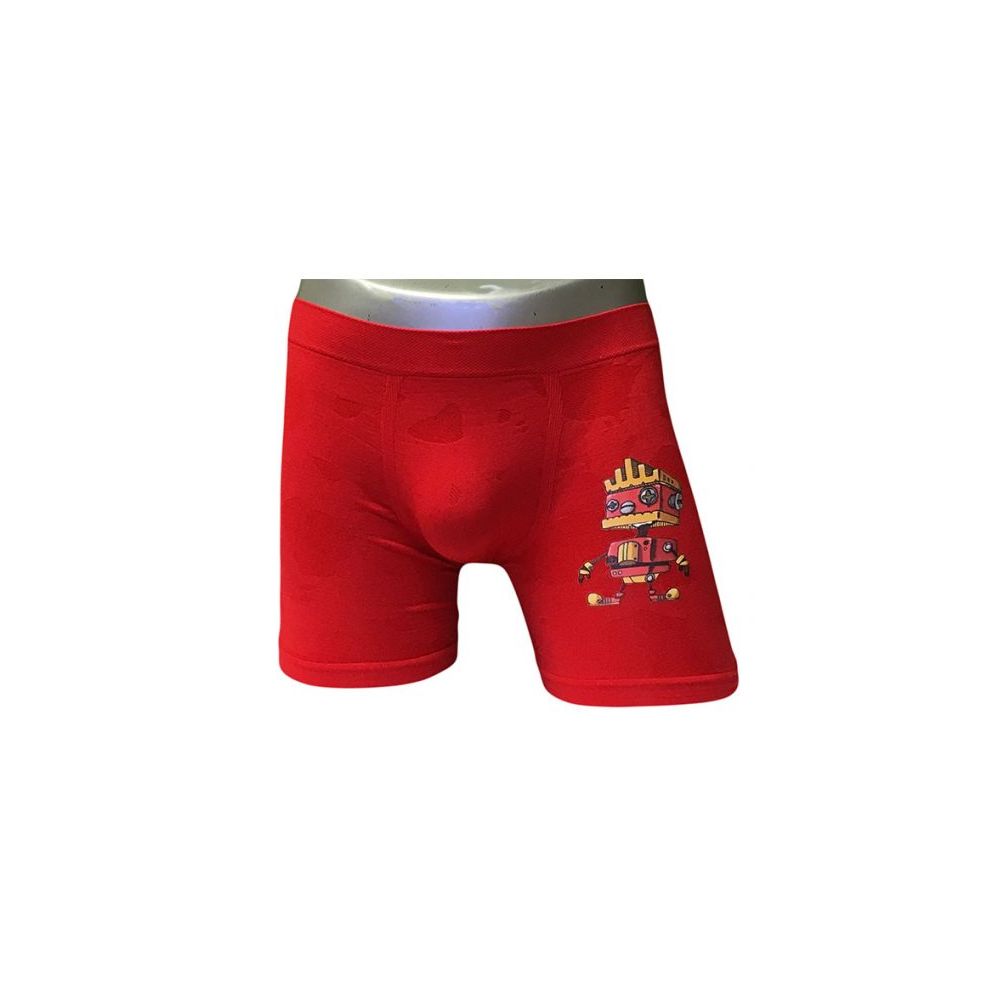 60 Units of Boys Sports Seamless Boxer Assorted Color Size Medium ...