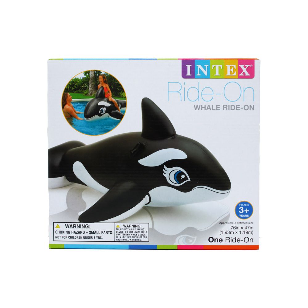 killer whale pool toy