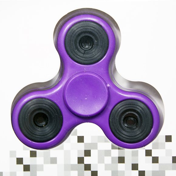 purple fidget spinner