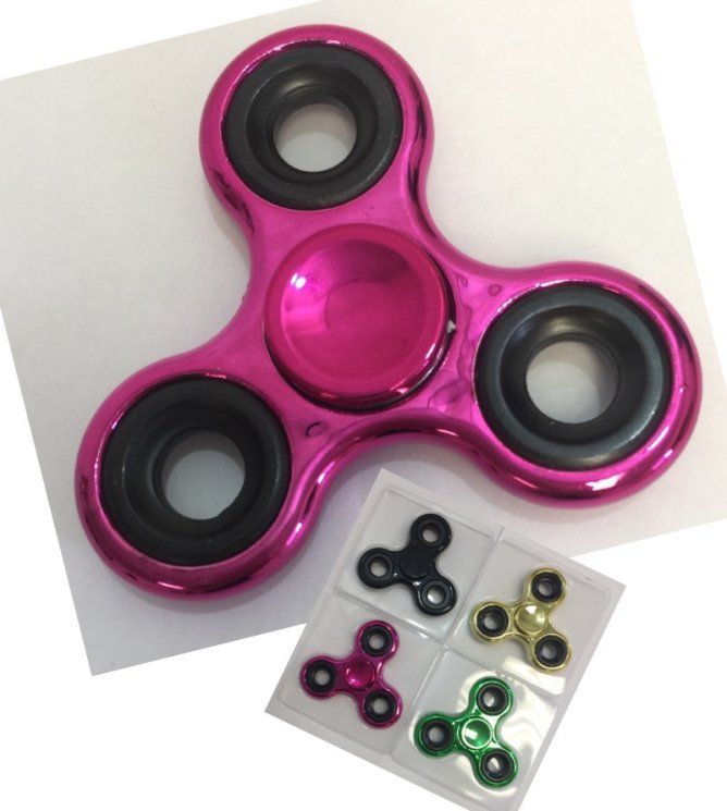 shiny fidget spinners