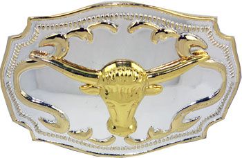 bull head belt buckle