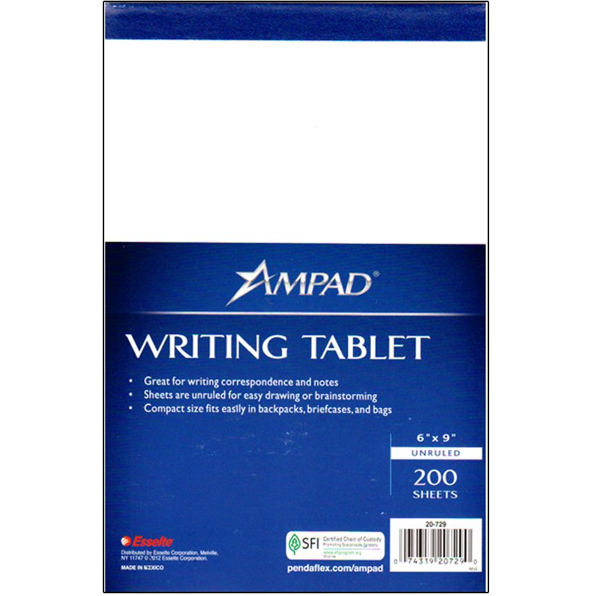 12 Units of Unruled Writing Pad - Notebooks - at - alltimetrading.com