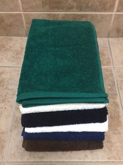 hunter green bath towels