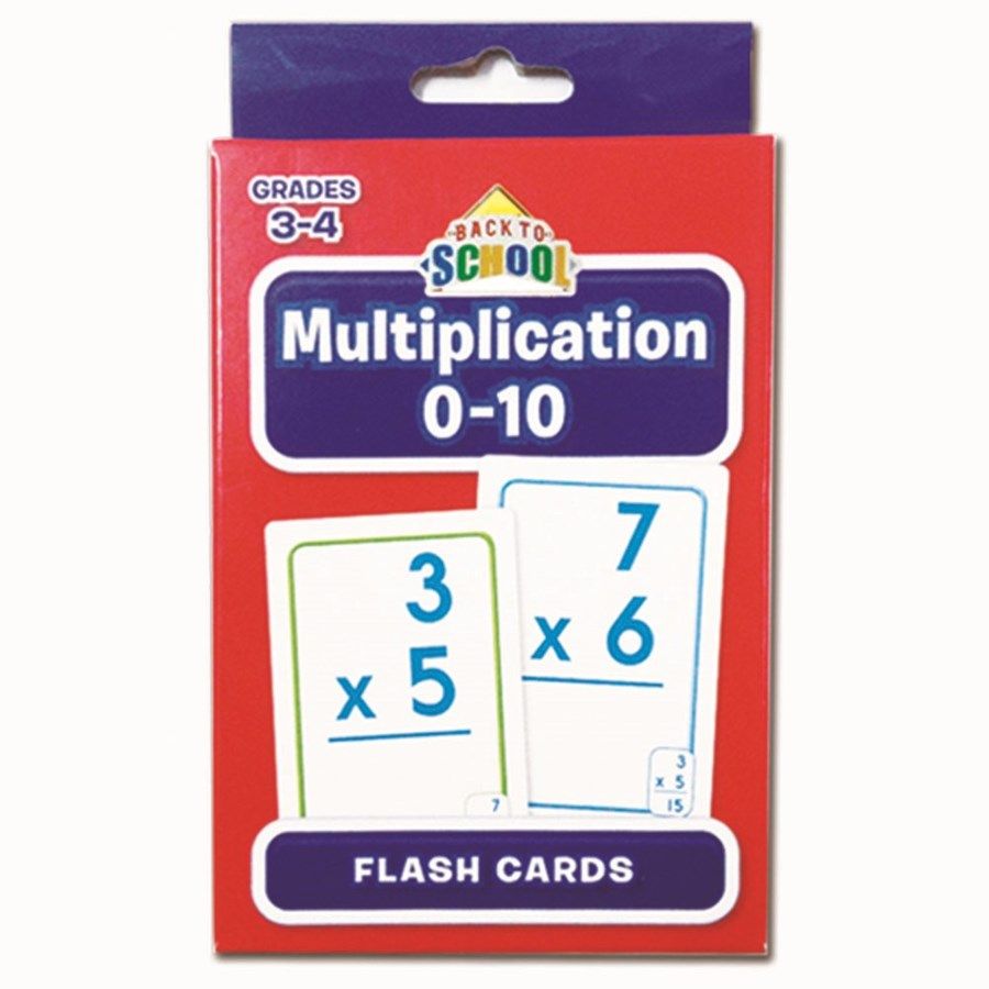 96 Units of Multiplication Flash Cards - Classroom Learning Aids - at ...