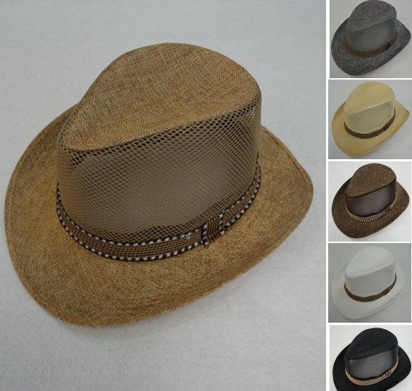 small brim cowboy hat