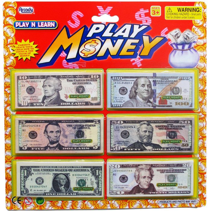 play money toys