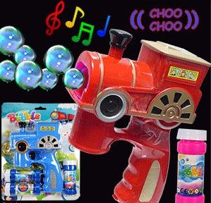 train bubble gun