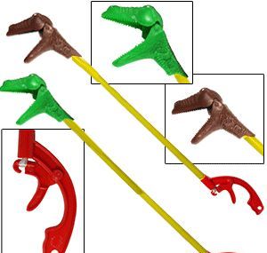 dinosaur head grabber toy