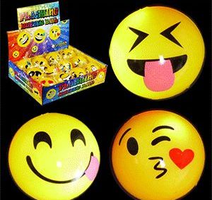 144 Units of 2.25" Flashing Emoji Balls - Balls - at - alltimetrading.com