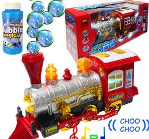 bubble train toy
