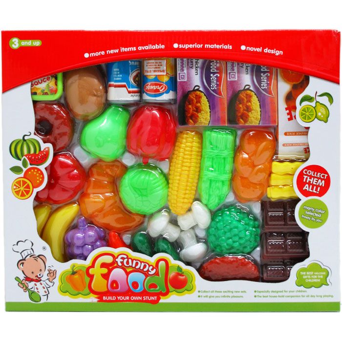 pretend food play set