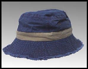 denim boonie hat