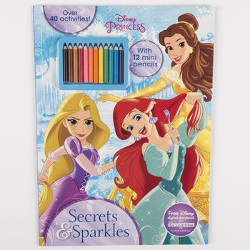 120 Units Of Disney Princess Activity Book Coloring Activity