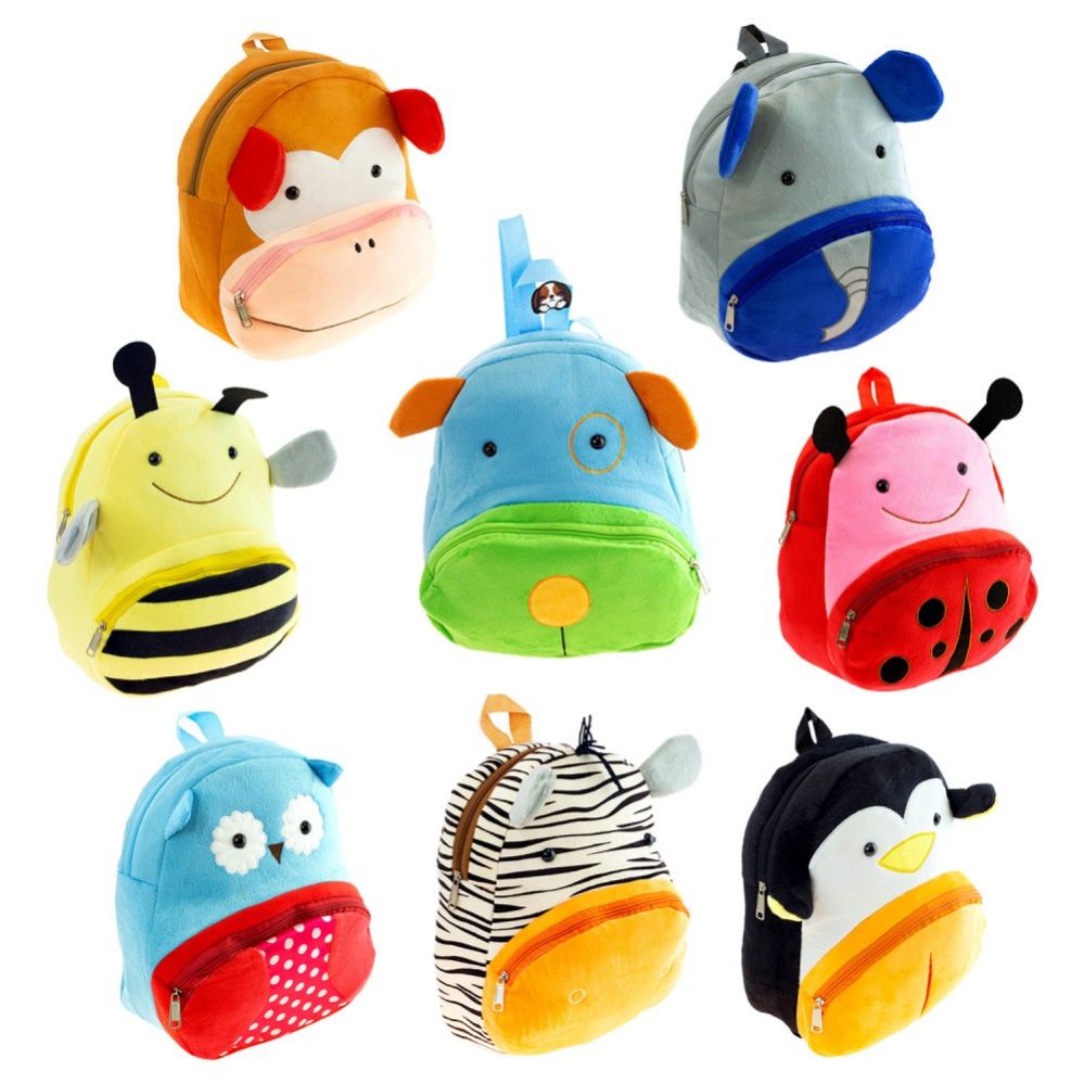 children's plush animal backpacks