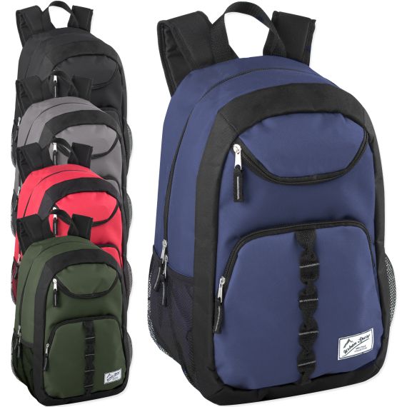 24 Units of Urban Sport 18 Inch U Pocket Backpack - Boy Colors ...