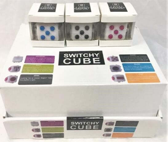 fidget cubes and spinners