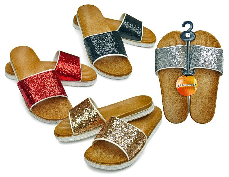 sandals with different color straps