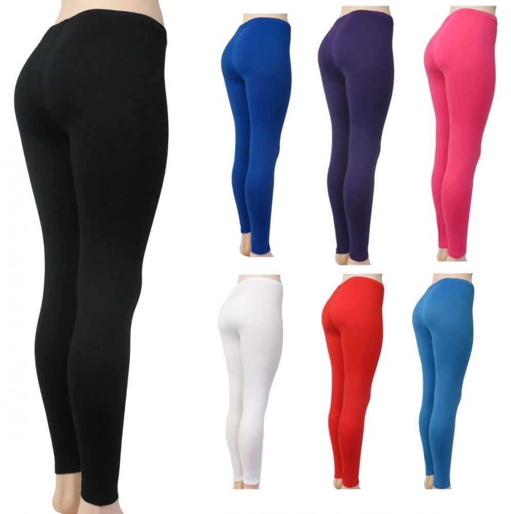 48 Units Of Womens Full Length Leggings Choose Your Colors Womens Leggings At