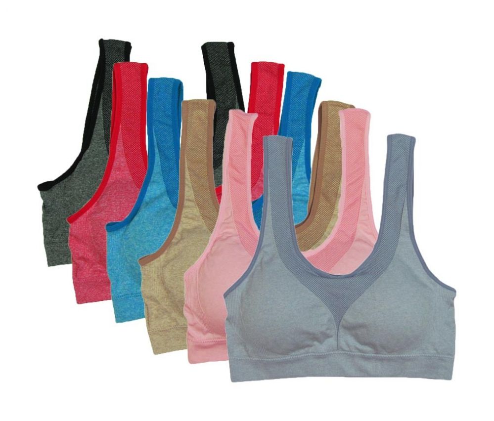 72 Units of Ladies Seamless Bra With Padding - Womens Bras And Bra Sets ...