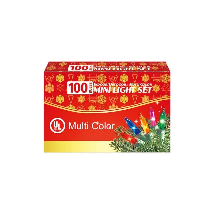 24 Units Of Xmas Lights Multicolor Indoor Outdoor Christmas