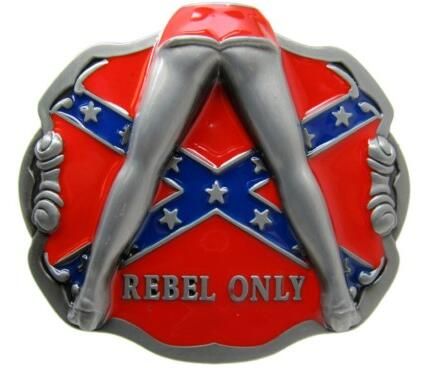 flag belt buckle