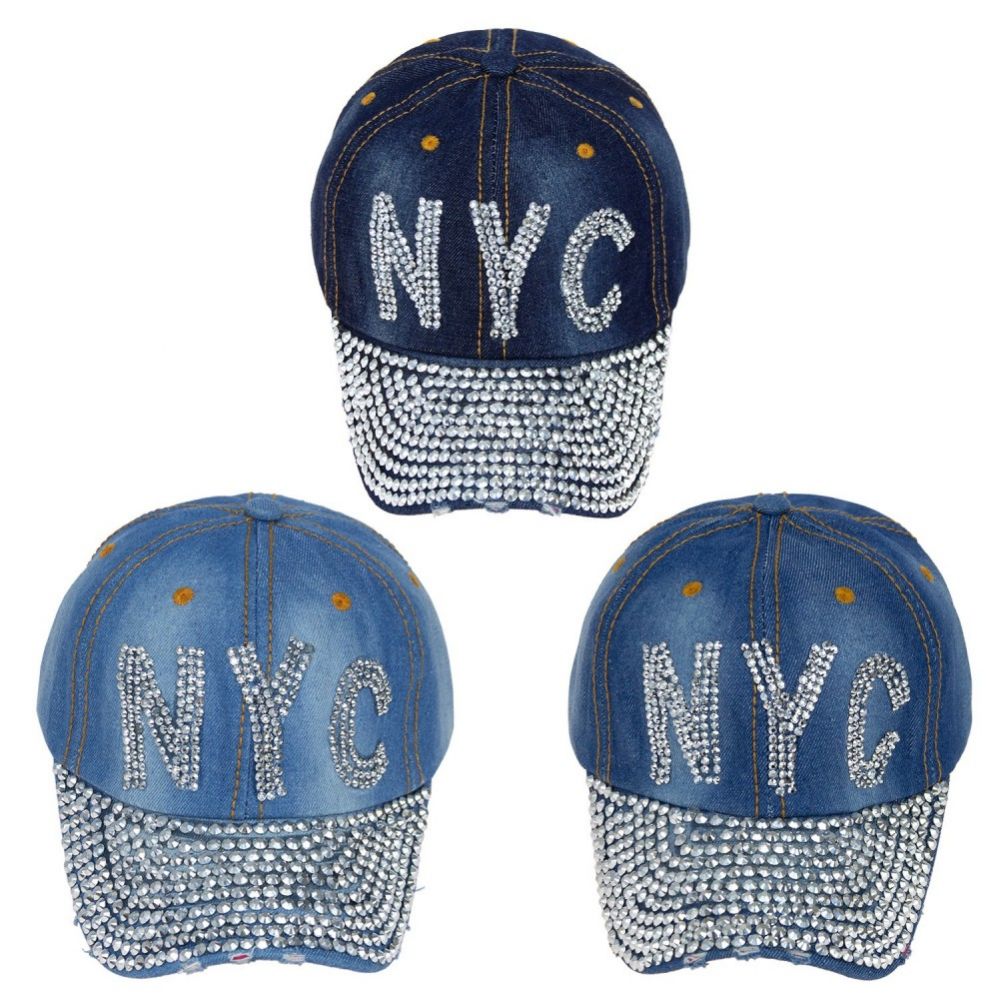 rhinestone caps wholesale