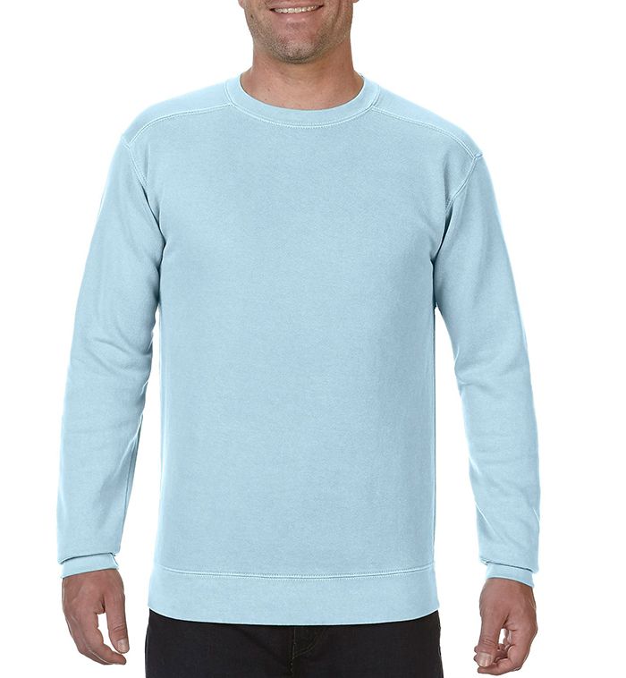 comfort colors crewneck sweatshirt sizing