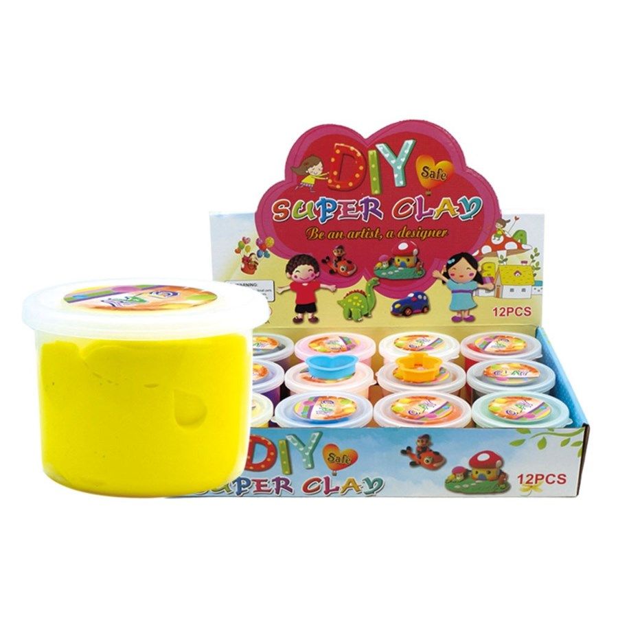 96 Units of Super Clay Assorted Color - Clay & Play Dough - at ...