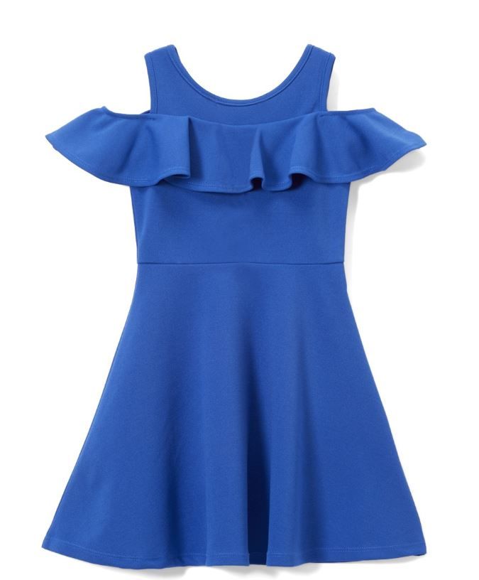 cobalt blue girls dress