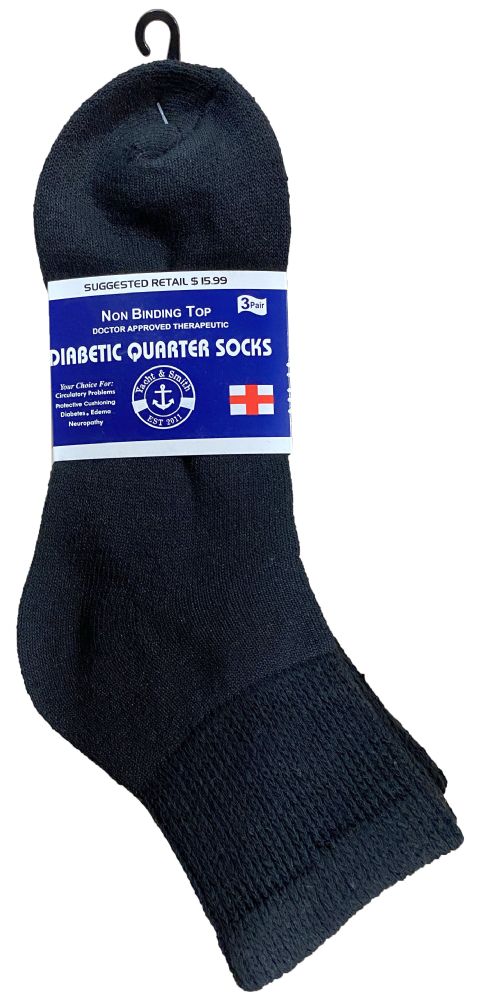 60 Units of Yacht & Smith Women's Diabetic Cotton Ankle Socks Soft NoN ...