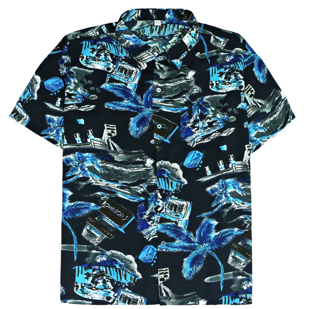 12-units-of-men-s-blue-black-hawaiian-print-shirt-plus-size-size-2xl