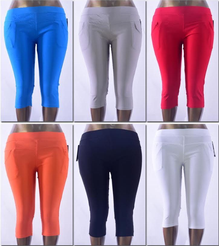 plus size womens capri pants