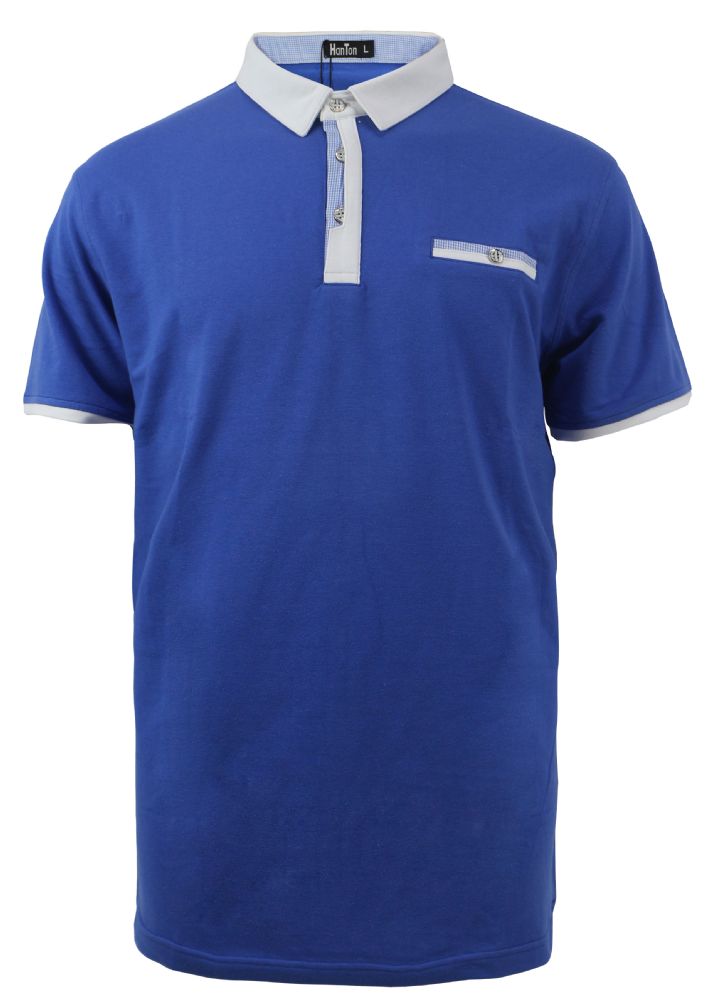 royal blue mens polo shirts