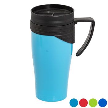 travel coffee mug with twist lid