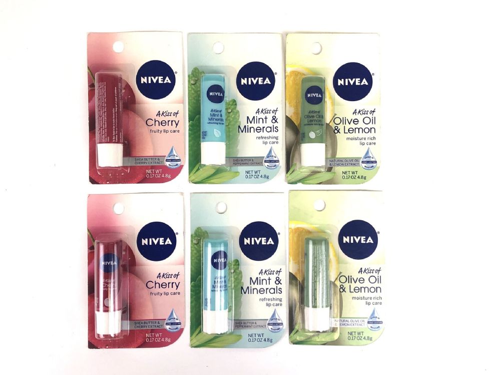 50 Units of Nivea Lip Carded Items - Lip Gloss - at - alltimetrading.com