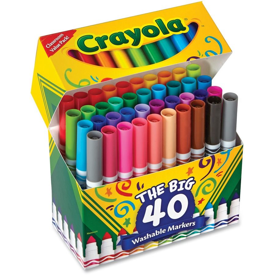 Crayola Broad Line Markers - 3o5umhjs5