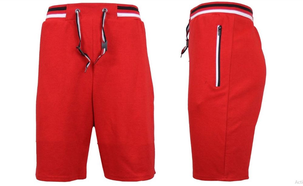 high rise jogger shorts