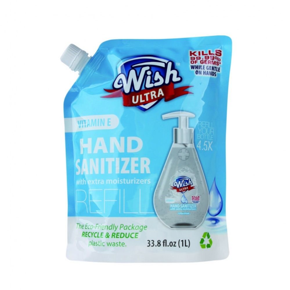 10 Units of Wish Advanced Hand Sanitizer 1 Liter Refill - PPE Sanitizer ...