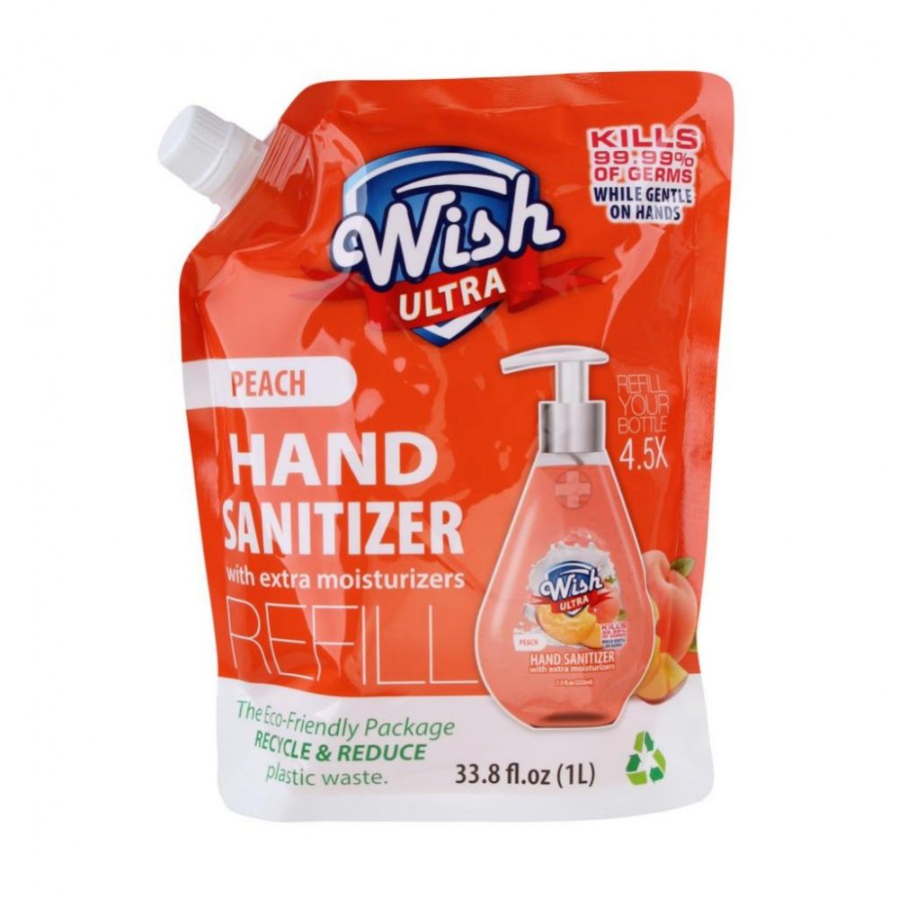 10 Units of Wish Advanced Hand Sanitizer 1 Liter Refill - PPE Sanitizer ...