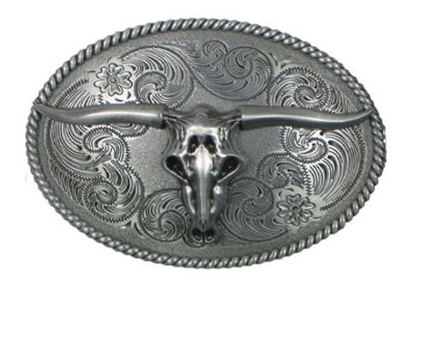 24 Units of Western Style Bull Belt Buckle - Belt Buckles - at ...