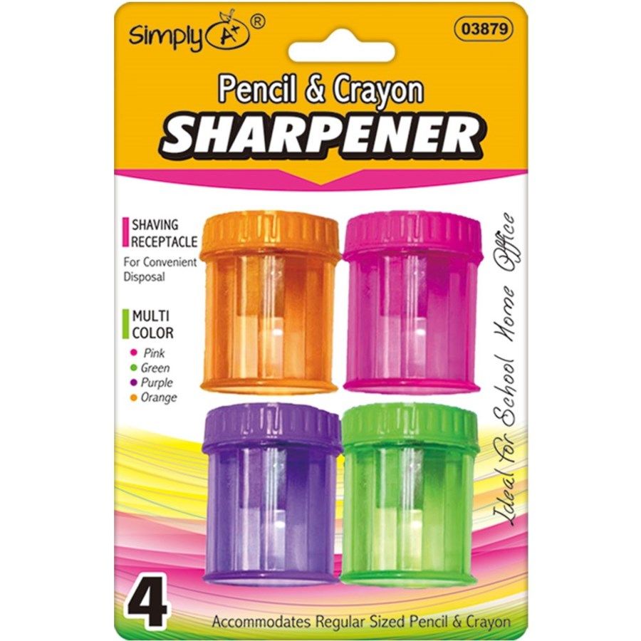 96 Units of 4 Pack Sharpener - Sharpeners - at - alltimetrading.com