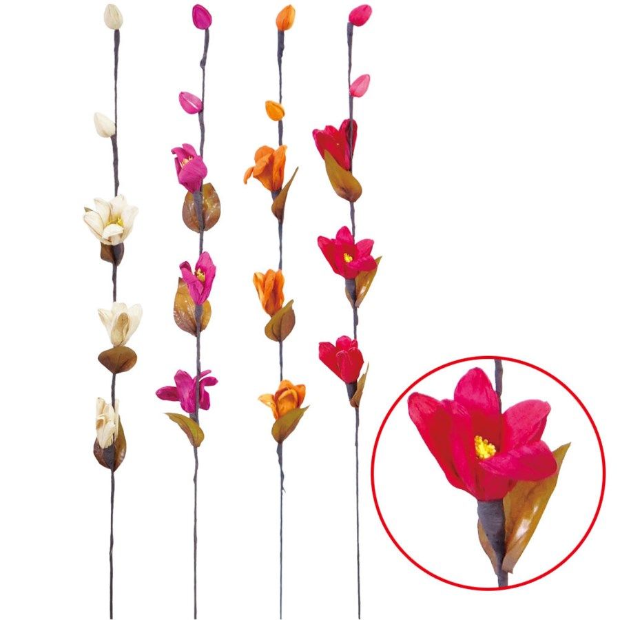 70 Units of Long Flower Assorted Color - Artificial Flowers - at ...